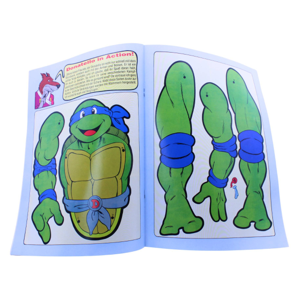Teenage Mutant Hero Turtles Comic Magazin Nr. 16 (Condor, 1992) – Auf der Flucht!